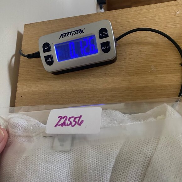 J Jill Sweater Womens Extra Small White Linen Blend Cardigan Open Front Pockets - Picture 10 of 10